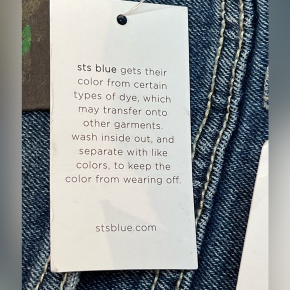 STS Blue Julia Denim Jean Short, 10 1/2” High Rise, Women’s, Size 27, NWT - Picture 11 of 14